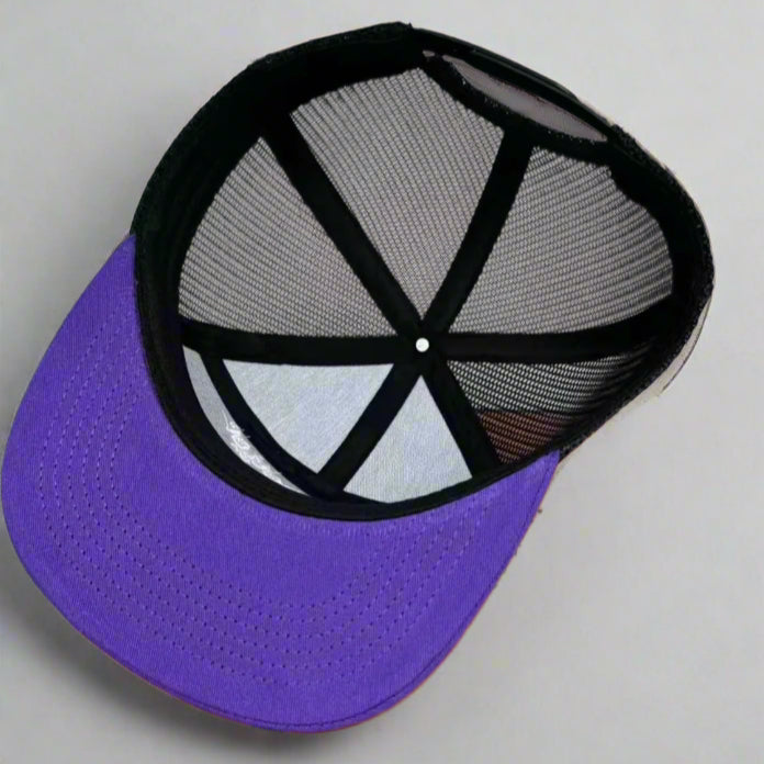 TRENDsetter | Purple Snapback Trucker Hat